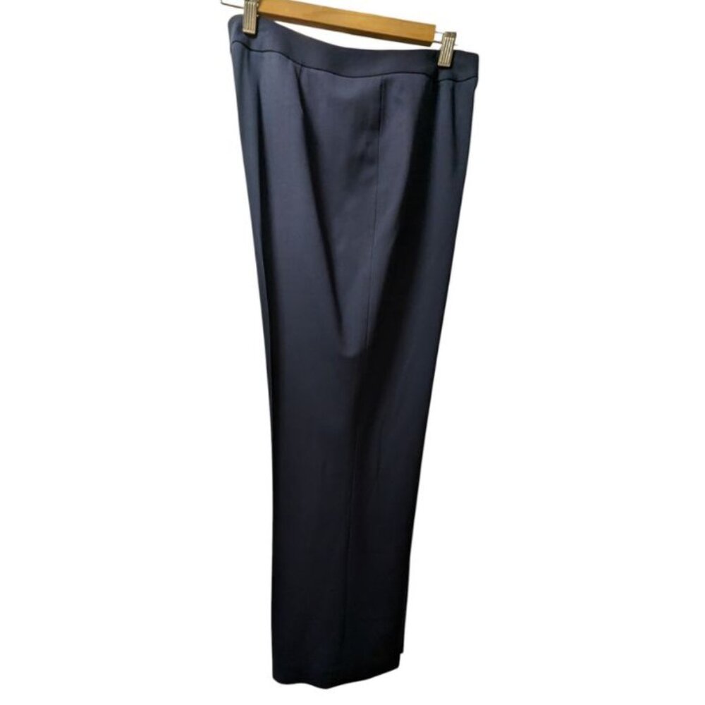 Navy Blue Women's Pants by MENSWEAR